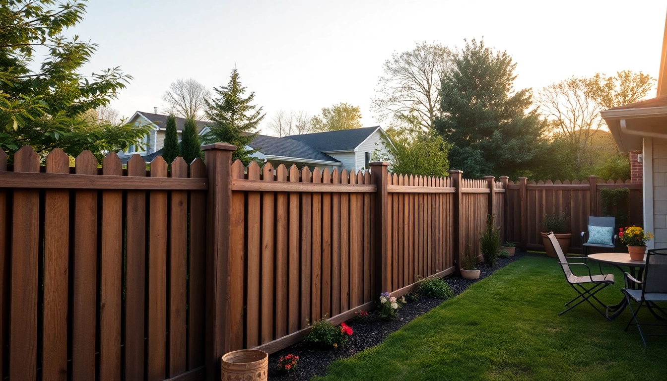 Enhance your outdoor space with fencing companies Manchester offering quality wooden fences.