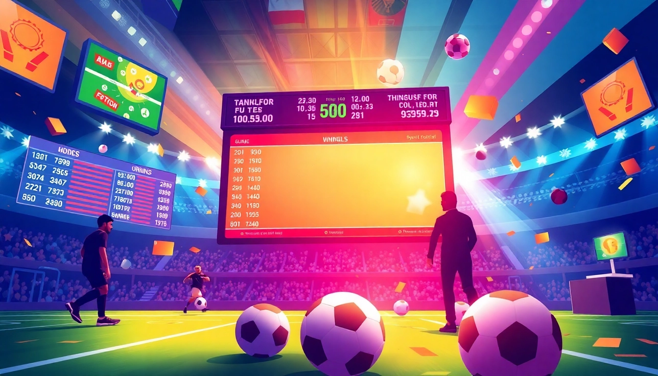 Check ราคาบอล trends with an engaging visual of live football betting scenes, capturing excitement and analysis.