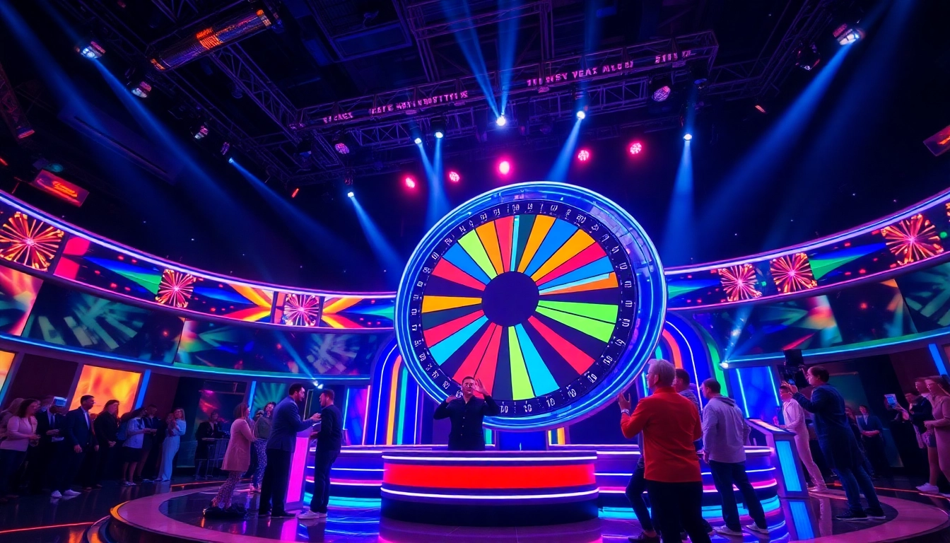 Experience Crazy Time Italia Live with vibrant lights and excitement in every spin.