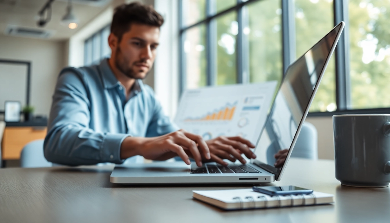 Enhance content accuracy with the AI checker tool in a professional office.