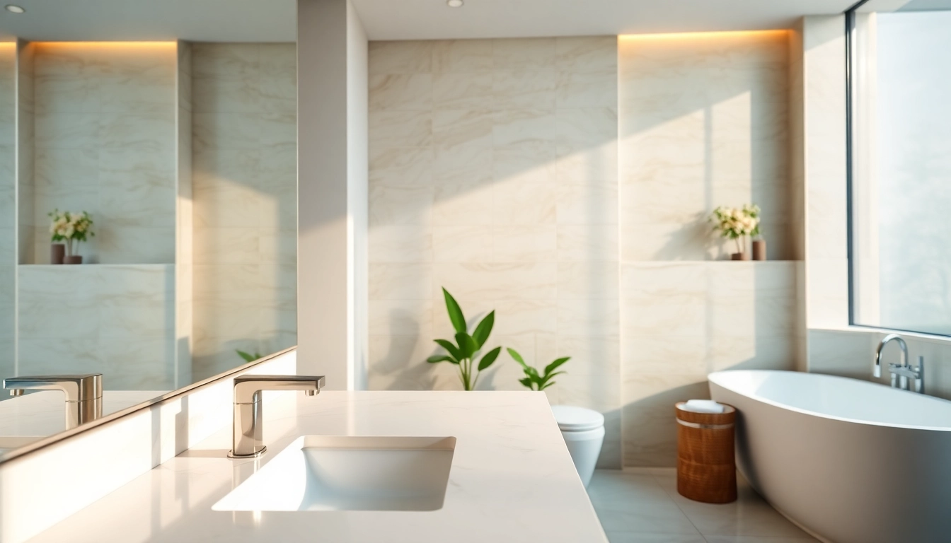Transform your space with stunning bathroom remodeling Palm Springs showcasing modern elegance.