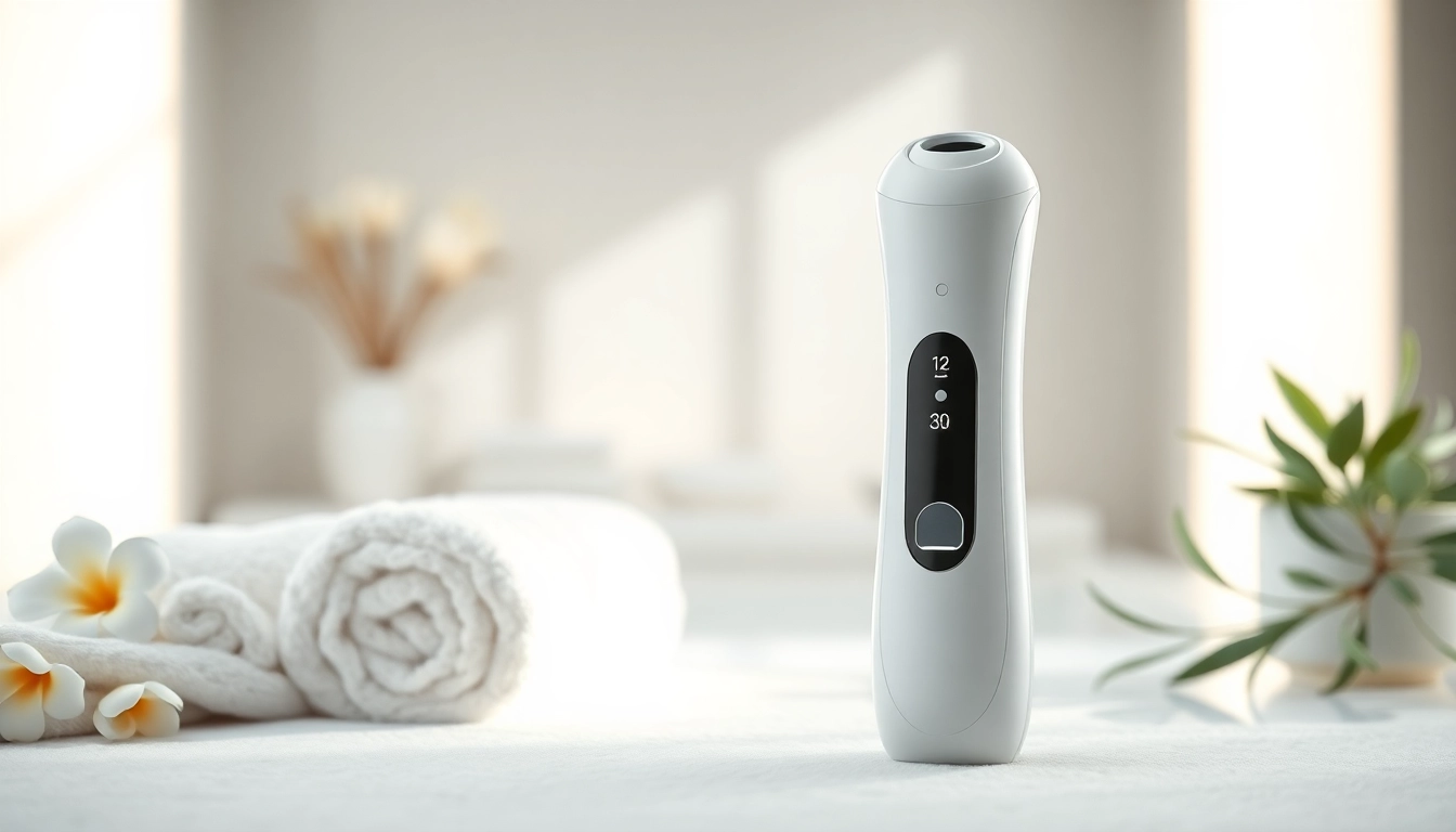 Showcasing the quasar md plusreviews with a focus on its sleek design and calming ambiance.