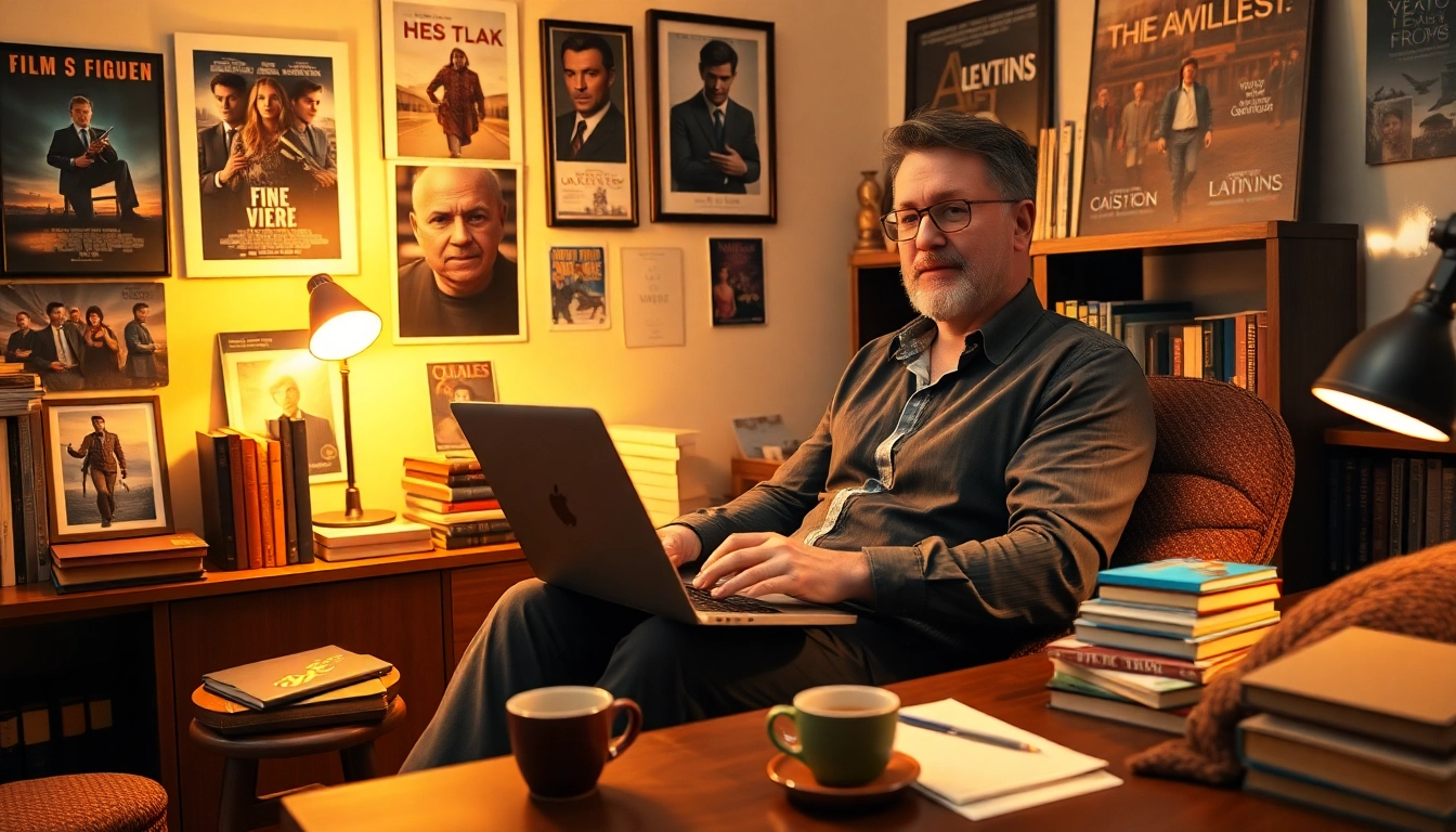 Analyze insights at http://everymoviehasalesson.com from a cozy film reviewer's creative workspace.