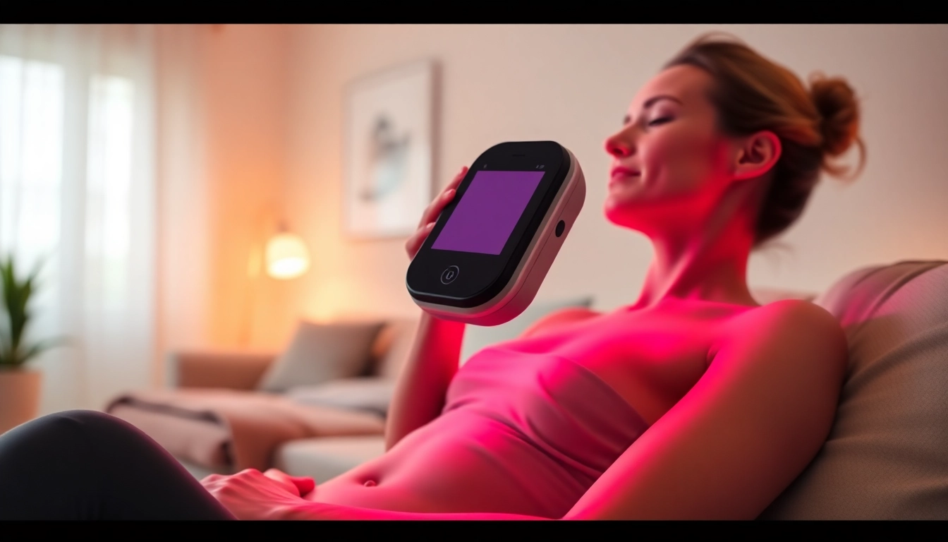 Experience the best home red lighttherapy for body with this innovative device, providing soothing relief.