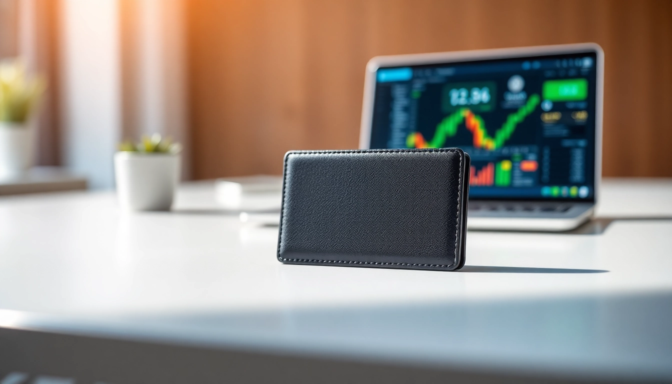 Showcase of guarda wallet highlighting security features and modern design.