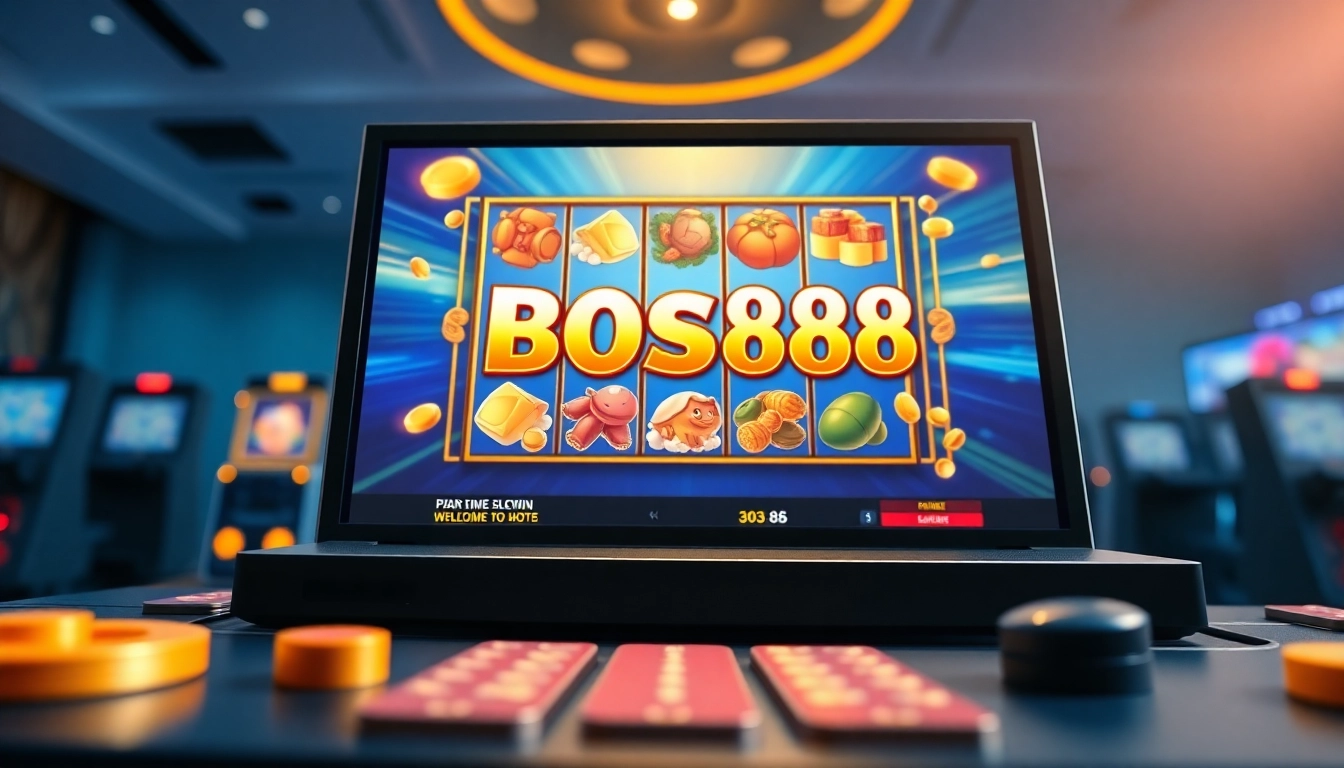 Masukkan bos88 login Slot dengan antarmuka digital yang menarik dan user-friendly.