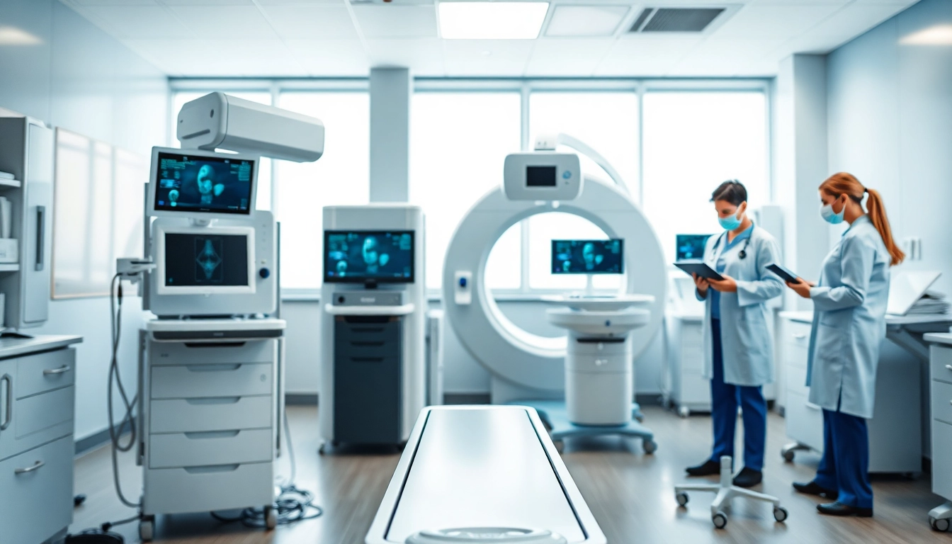 Showcasing medical parker imaging technology in a modern clinic environment, highlighting advanced healthcare solutions.