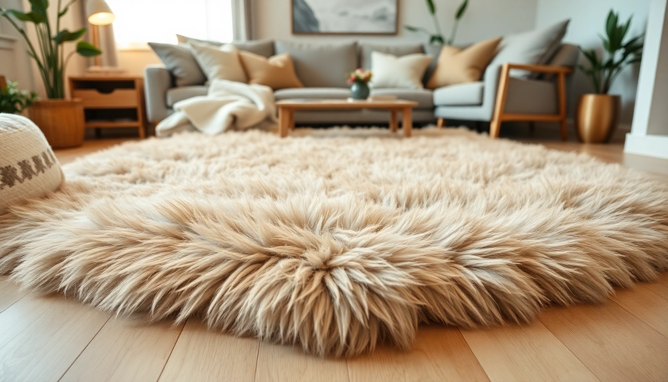 Transform your space with a luxurious Rabbit fur rug that enhances comfort and style.