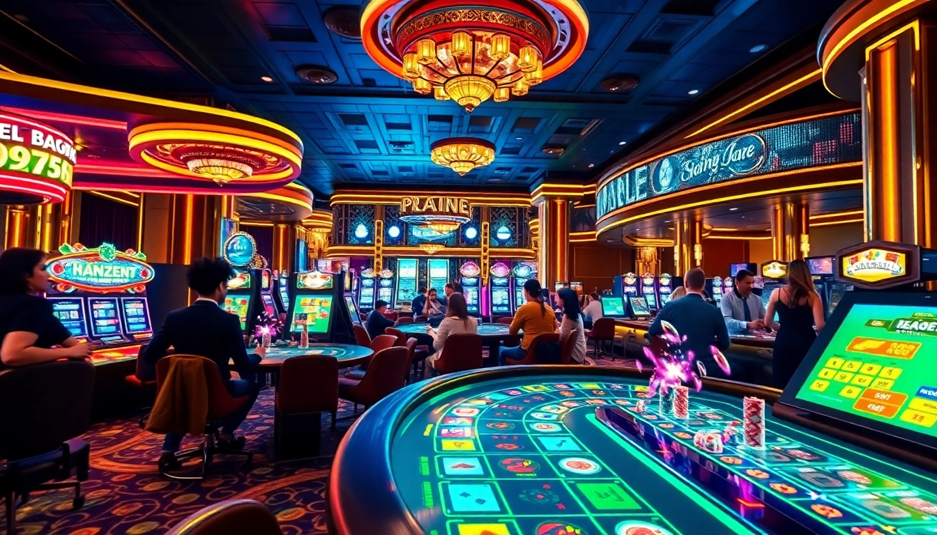 Découvrez le meilleur casino en ligne France avec une ambiance luxueuse et énergétique.
