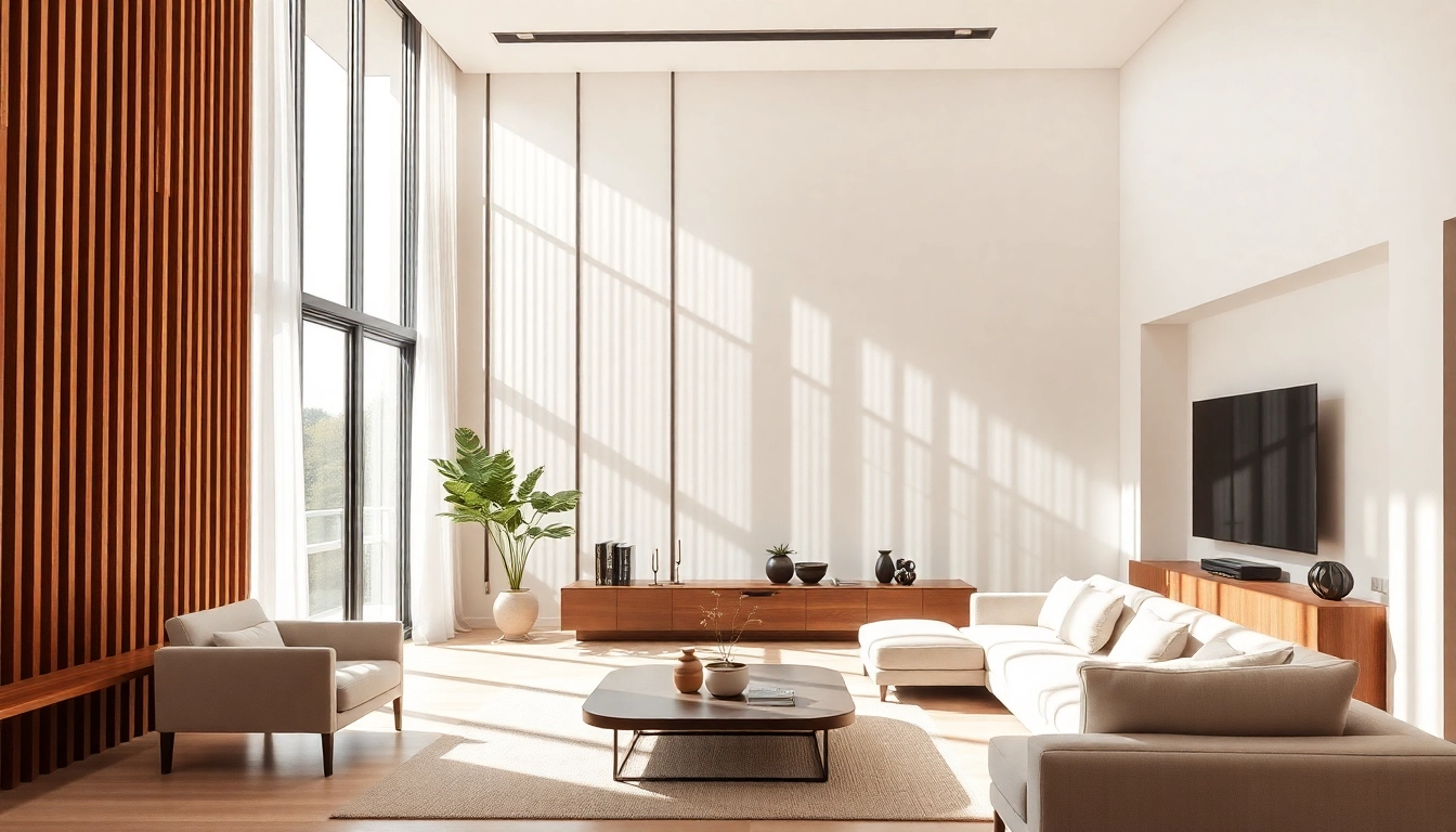Transform your space with beautiful wood slat panels enhancing your interior design.