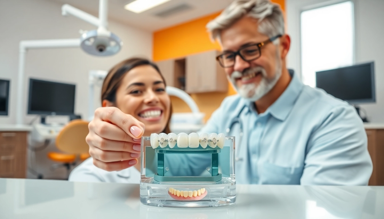 Transforming smiles with braces Myrtle Beach in a modern orthodontic consultation.