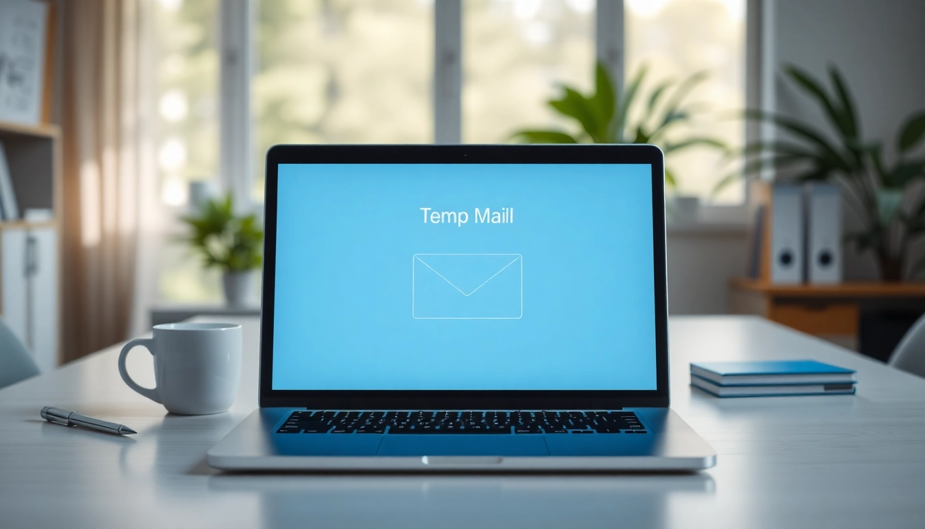 Generate secure temp mail addresses effortlessly within a professional workspace.