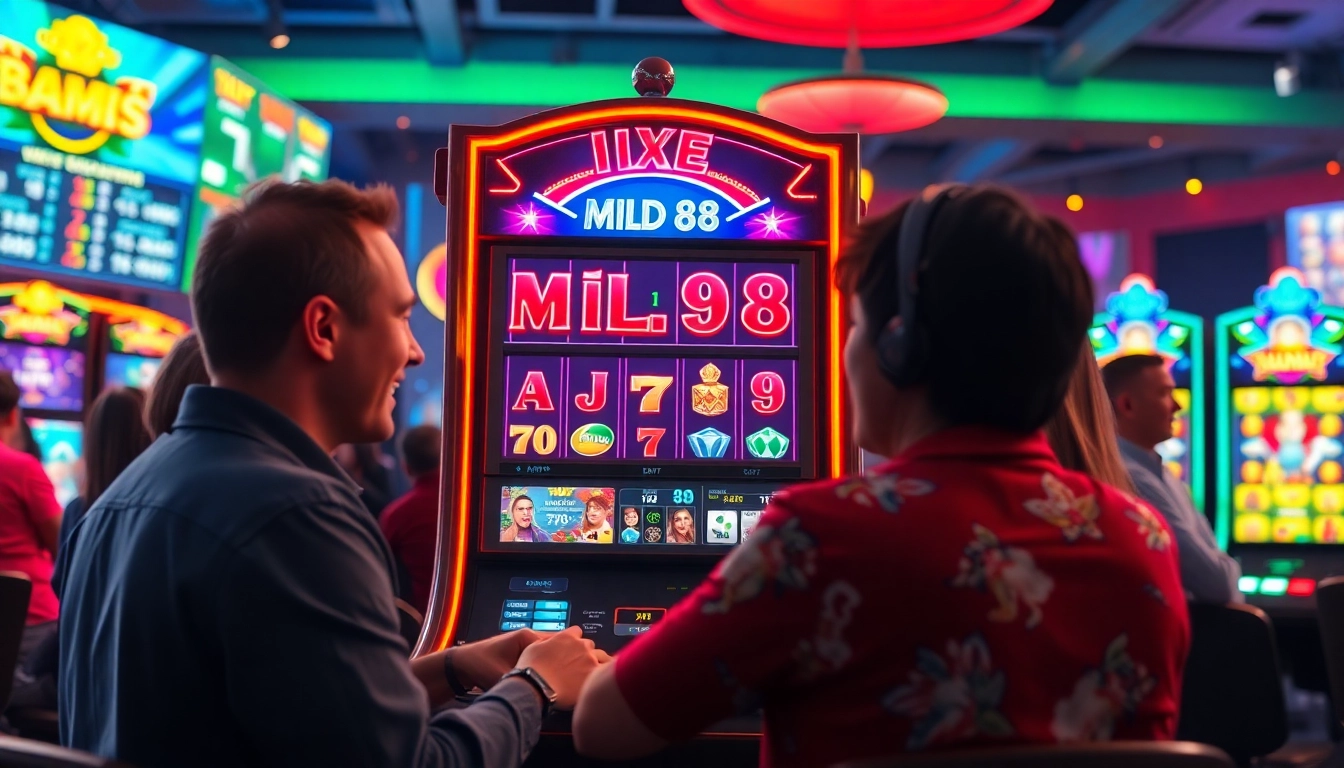 Menangkan permainan mild88 slot dengan suasana meriah penuh keceriaan di antara para pemain.